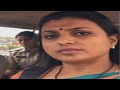 YSRCP MLA Roja Selfie speech video in running Car goes viral in Social Media - Watch Exclusive