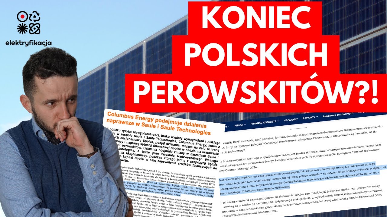 Koniec perowskitów? Rewolucyjna polska technologia w klinczu