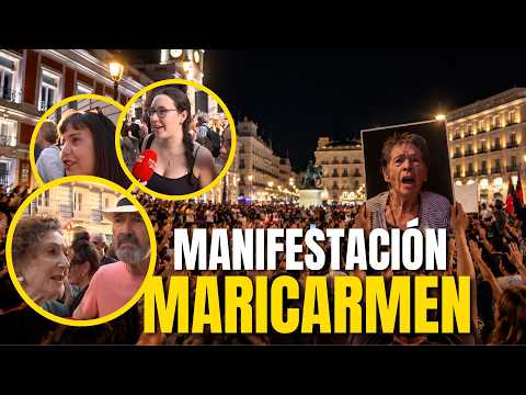 🏠 25.000 PERSONAS salen a la CALLE en MADRID por el lema '<strong>NI</strong> UNA MARICARMEN MÁS'