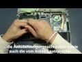 Wie kann man bei Acer Aspire S3-951-2464G34iss - Akku wechseln - Battery exchange