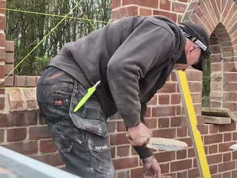 the fine art of brickwork  - Cross Weave panel