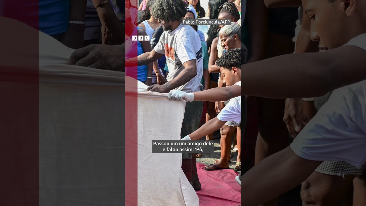 Pai fala sobre a perda do filho em megaoperação no RJ