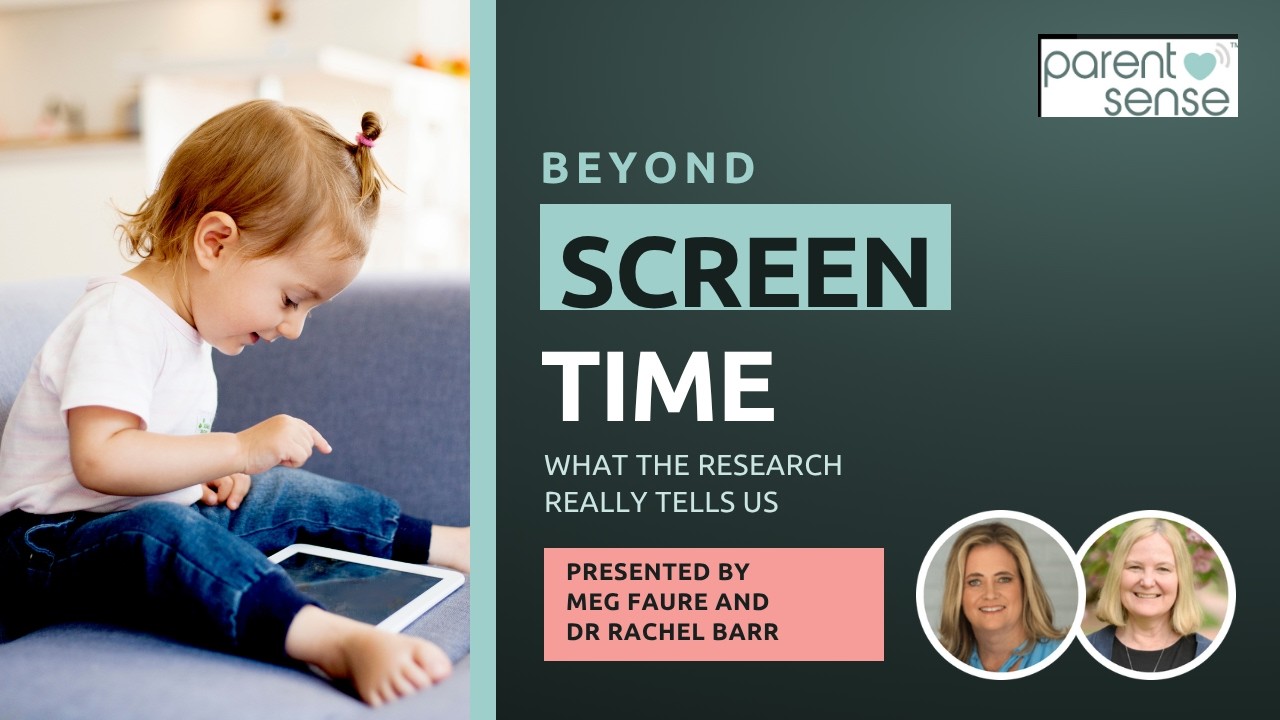Beyond Screen Time: What the Research Really Says About Babies, Toddlers & Media | Dr Rachel Barr