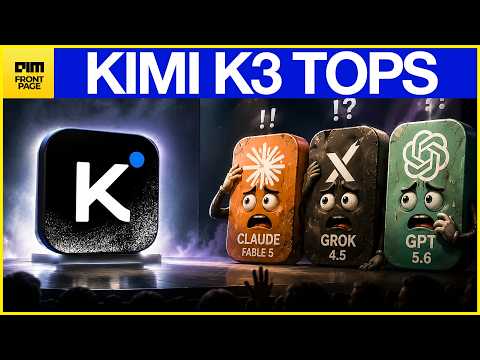BREAKING: China's Kimi K3 Just Dropped a 2.8 Trillion Parameter Open AI Model