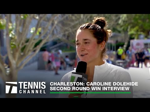 Caroline Dolehide | 2023 Charleston Second Round Win Interview