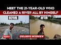 Viral Video | Meet Madhya Pradeshs Bittu Tabahi: 21-Year-Old Who Cleaned A River All By Himself