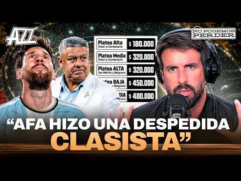 AZZARO REACCIONA A LA DESPEDIDA DE MESSI DE LA SELECCIÓN ARGENTINA CONTRA BENÍN ⚽ NO PODEMOS PERDER