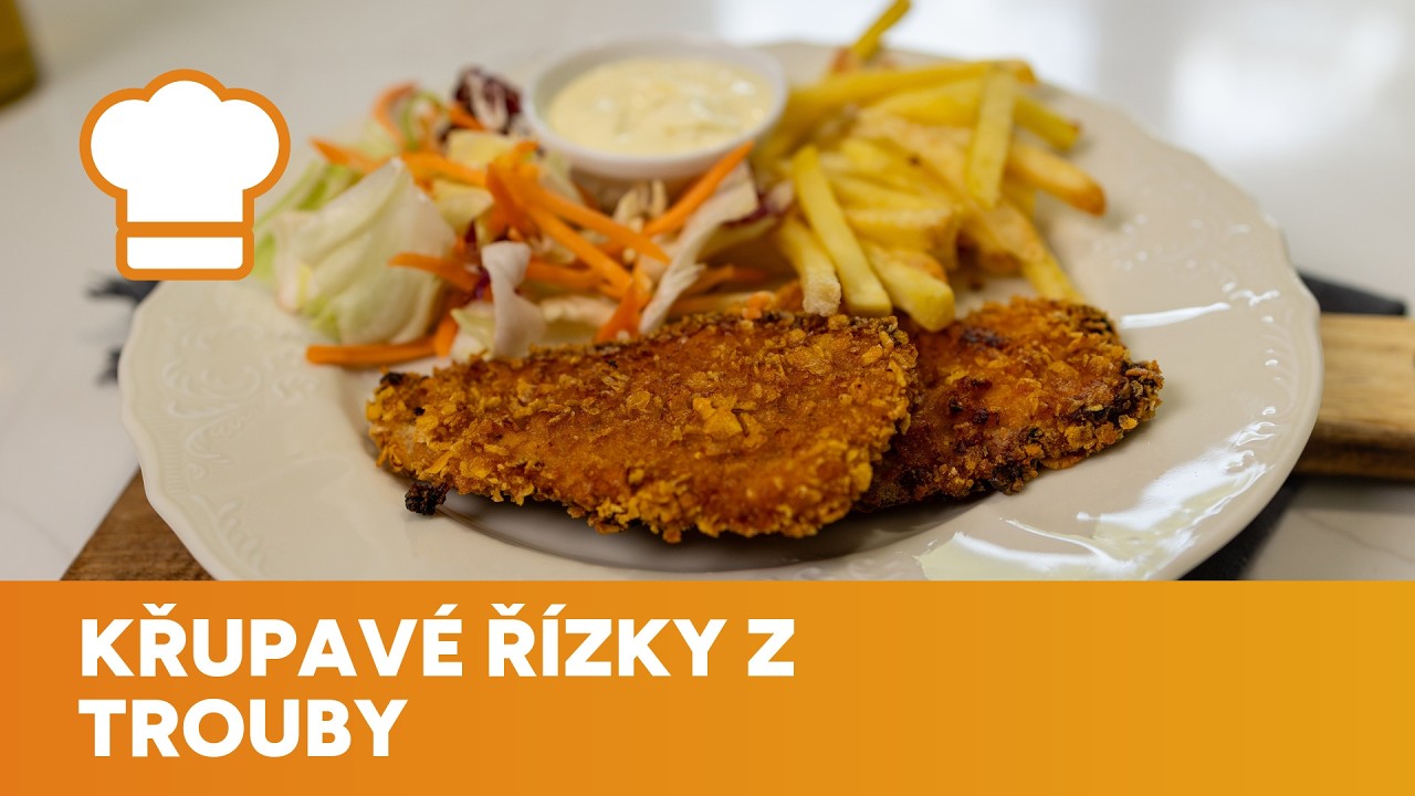 Křupavé řízky z trouby na horkovzduch jsou perfektní i bez smažení
