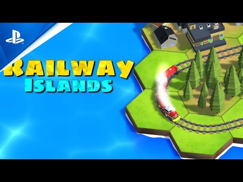 Railway Islands - Launch Trailer | PS5 & PS4 Games