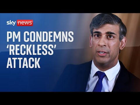 BREAKING: Rishi Sunak says Iran is 'inflaming tensions' in Middle East