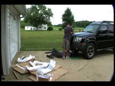 Nissan xterra brush guard installation #8