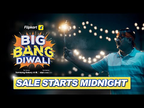 Flipkart Big Bang Diwali - Sale Starts Midnight!