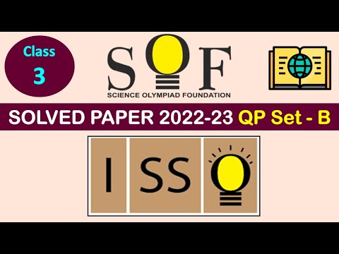 Class 3 – I SSO 2022-23 | Question Paper Set ‘B’ with Answers | Get the Answer Key NOW!