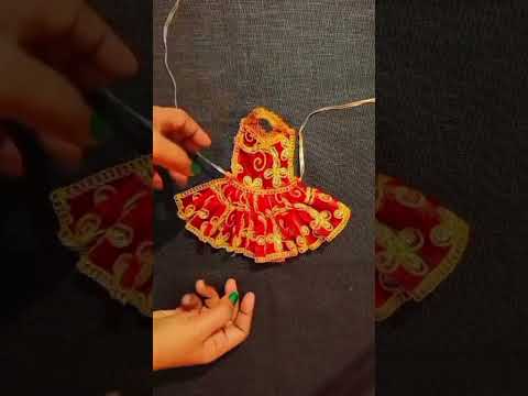 Navratri special dress#chunriidea#fypシ゚viral #crochet #handmade #bhagwan #oldclothidea#craft