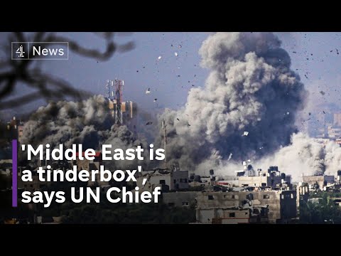 Israel-Gaza: fears hostilities could spread across Middle East as UN chief calls for ceasefire