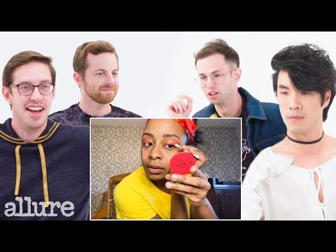 The Try Guys Narrate a Makeup Tutorial | Allure