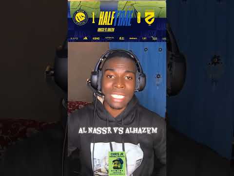 Al Nassr leading 1-0 at the break ✍️⚽💯😎Joa Felix with the goal #joafelix #Alnassr #alhazem