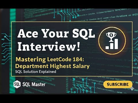 Leetcode # 184 - Department Highest Salary (PostgreSQL)