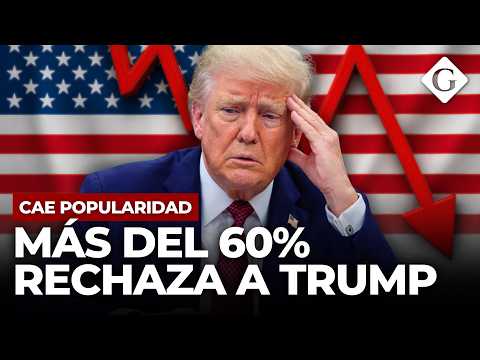 Aprobación de TRUMP se desploma al 36% y revive el fantasma de IRAK | Gestión
