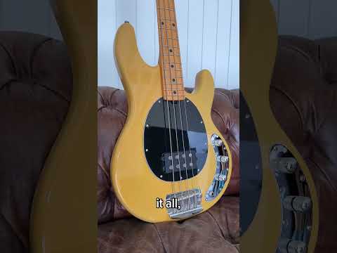 Bass Of The Day - Ray24CA Butterscotch #SterlingByMusicMan