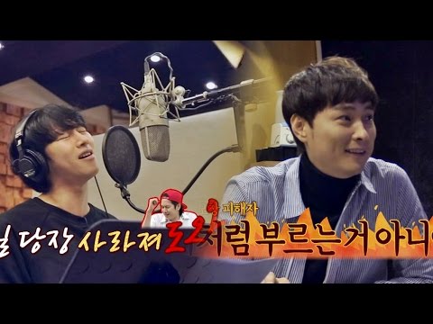 (반함 주의) 희철(Hee Chul)X경훈(Kyung Hoon) 진지모드! 막내 라인 '자네들 가수할 생각 없나?' 아는 형님(Knowing bros) 51회