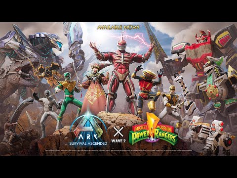 'ARK x Power Rangers' Wave 2 Cosmetic Pack Trailer!