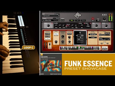 AAS Funk Essence Showcase—Thiago Pinheiro sound pack for Strum GS-2 and AAS Player