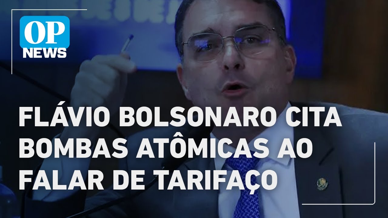 Flávio Bolsonaro cita bombas atômicas dos EUA contra o Japão ao fala sobre Brasil l O POVO News