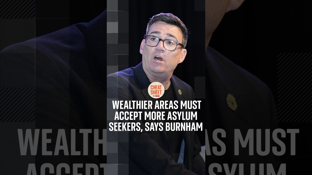 Burnham says wealthier areas must accept more asylum seekers