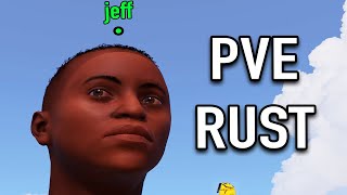 YouTube thumbnail for Brit's video titled '200 Rust Players vs ME'
