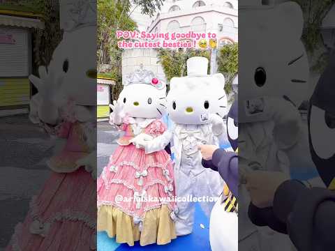 They didn't want to say goodbye! 🥺🎀