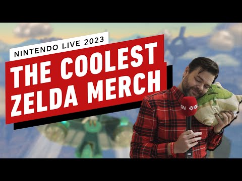 The COOLEST Zelda Merch @ Nintendo Live 2023