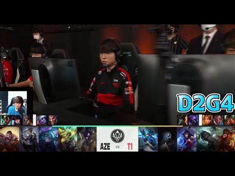 T1 vs AZE  D2G4 - MSI2022実況解説