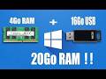 Windows Transformer la cl? USB en RAM suppl?mentaire !!