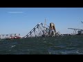 Up close footage of the Baltimore bridge collapse  - 01:12 min - News - Video