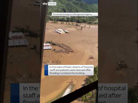 Tennessee battles widespread flooding after Hurricane Helene