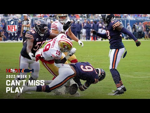 Bears Defense All Over Trey Lance and the 49ers| NFL Week 1 2022 Season video clip