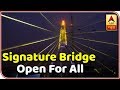 Delhi's Signature Bridge opens for public, gives a breathtaking view