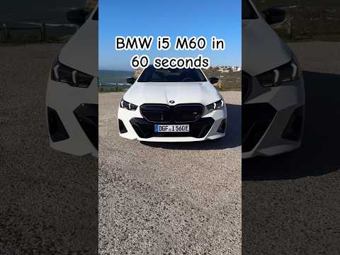 BMW i5 M60 Review in 60 seconds