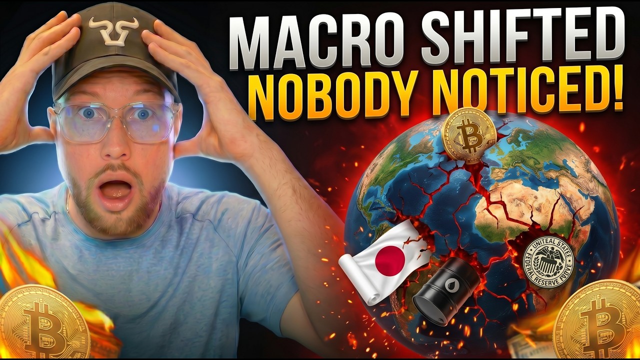 The Macro Just Shifted — And Nobody In Crypto Is Talking About It