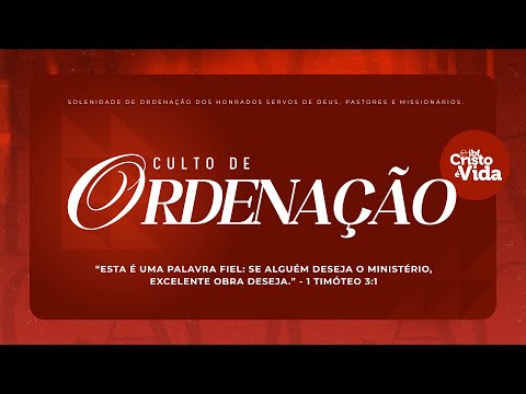 CULTO DE ORDENAÇÃO | PR. JOSÉ NOGUEIRA | 28/06/2025