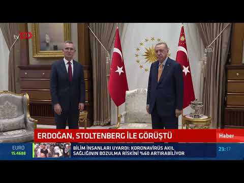 Cumhurbaşkanı Erdoğan, NATO Genel Sekreteri Stoltenberg ile görüştü!