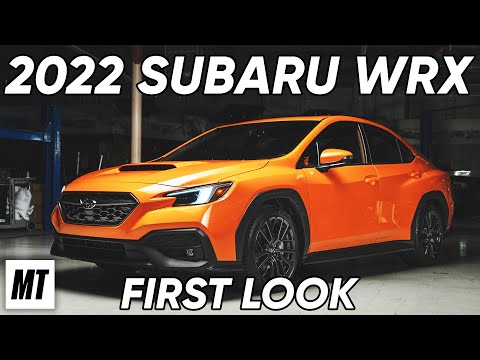 2022 Subaru WRX: First Look | MotorTrend