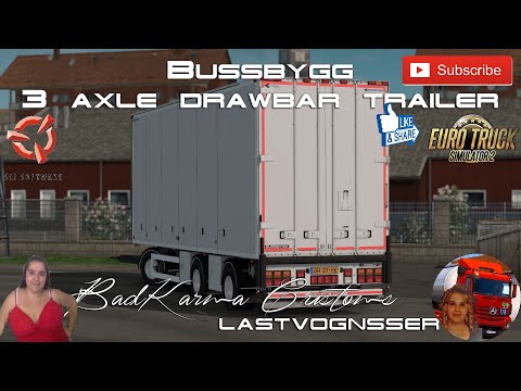 Bussbygg 3 axle drawbar trailer v1.4.2 1.50