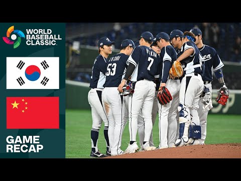 Korea vs. China Game Highlights | 2023 World Baseball Classic