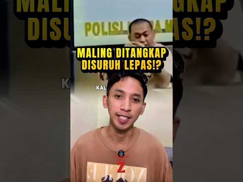 Warga tangkap maling motor, bawa ke polsek malah disuruh lepas sama polisi? Wadoh