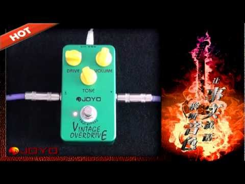 JOYO Vintage Overdrive Guitar Effects Pedal - JF-01
