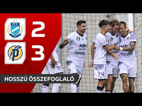 OTP Bank Liga: MTK Budapest–Puskás Akadémia 2–3 | hosszú összefoglaló