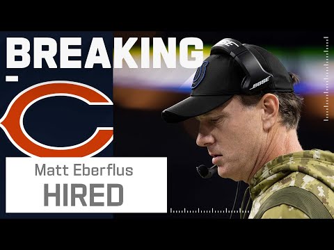 BREAKING NEWS: Bears Hire Matt Eberflus as Head Coach video clip
