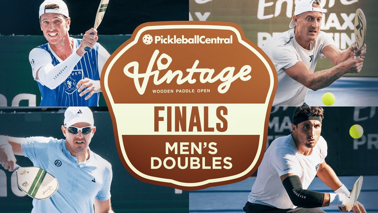 Daescu/C.Johns V Newman/Devilliers at the Pickleball Central Sacramento Vintage Open